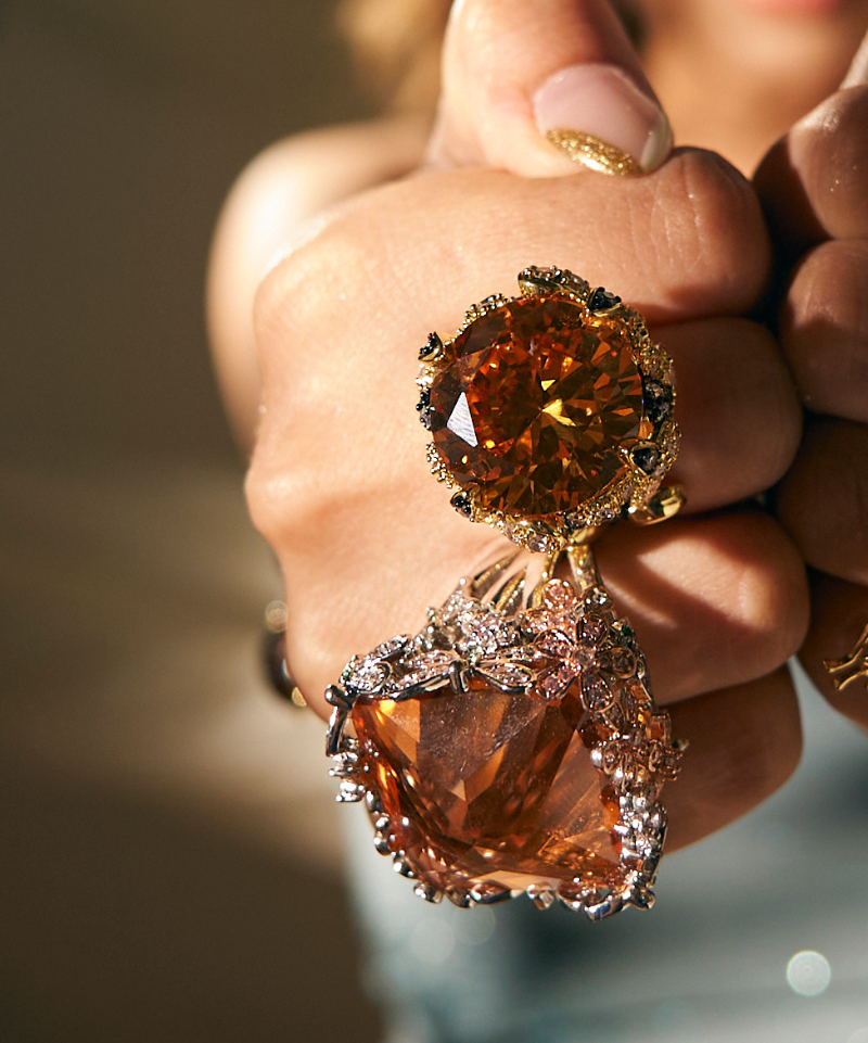 Chrysalis Nur Citrine Cocktail Ring