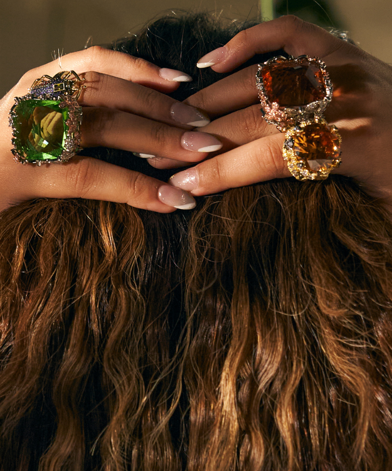 Chrysalis Nur Citrine Cocktail Ring