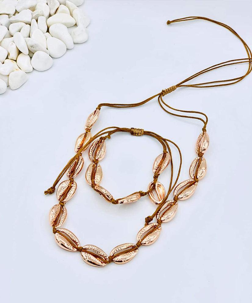 Cowrie Shell Jewelry Set