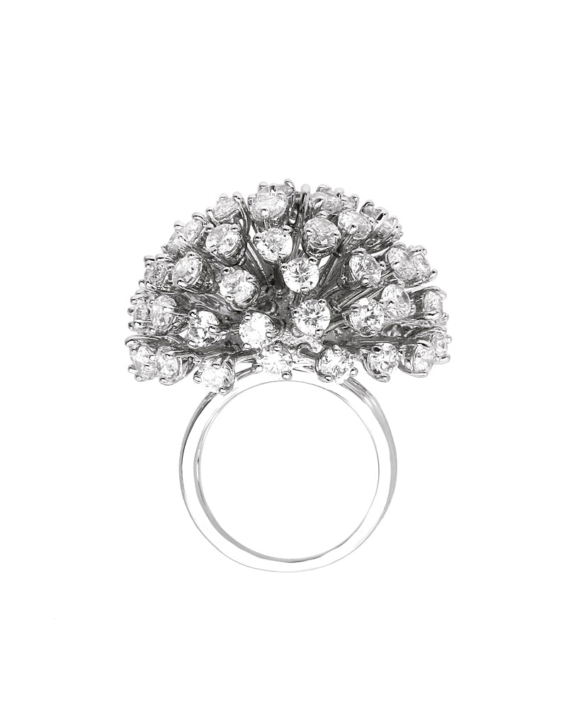 Glam Goddess Silver Ring - BANSRI Jewelry Lounge