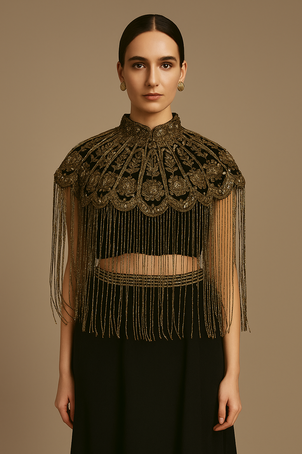 Jardin de Tuilleries Tassel Cape