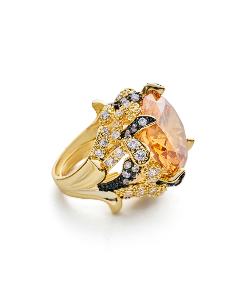 Helena Goddess Cocktail Ring