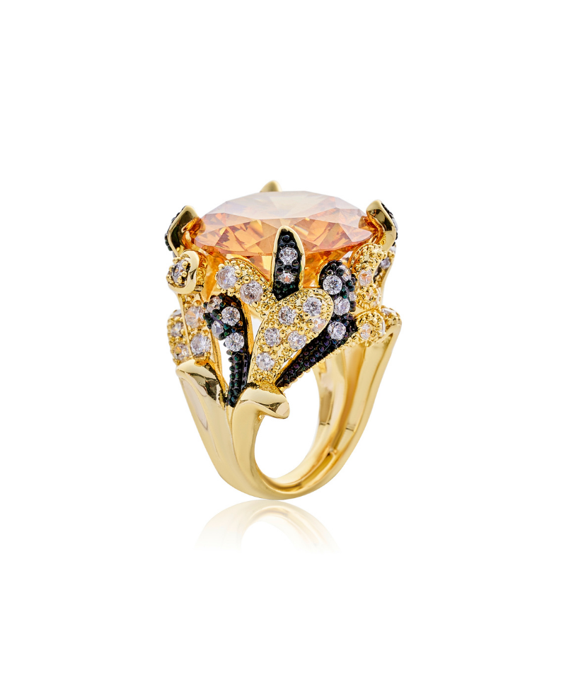 Helena Goddess Cocktail Ring