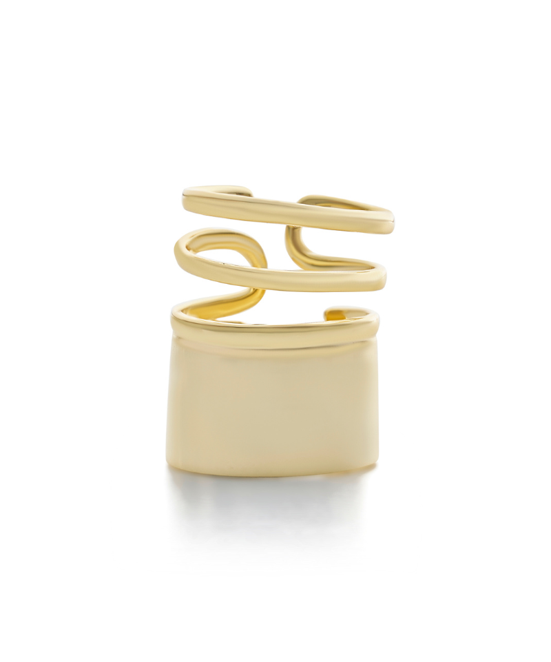 Farrah Gold 5 Finger Ring Set