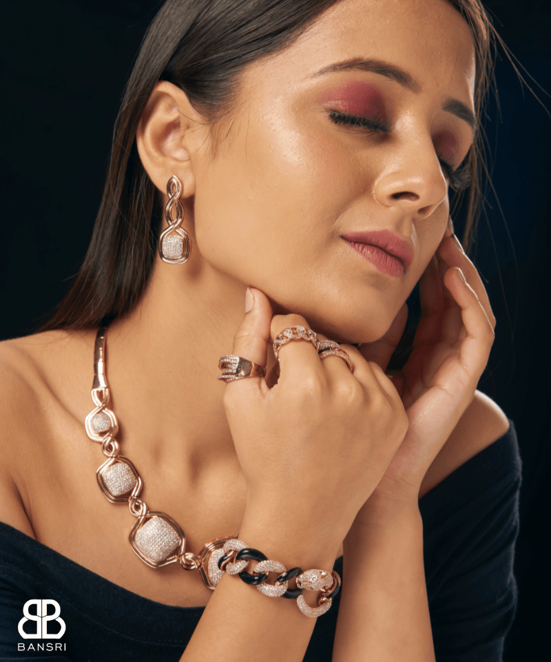 Twister Panther Jewelry Set