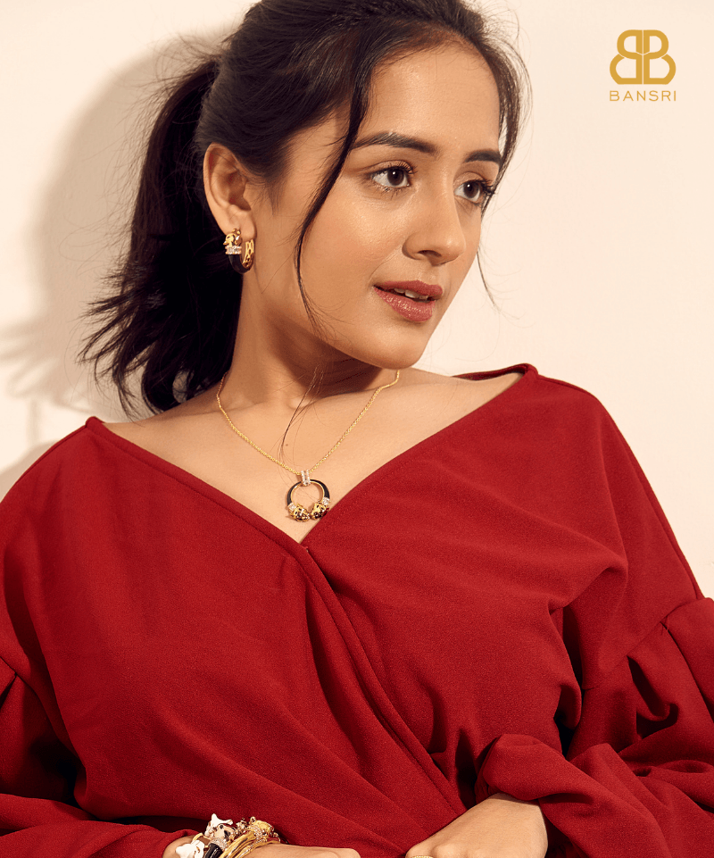 Gold Panthera Head Necklace, Cuff, Earrings & Ring