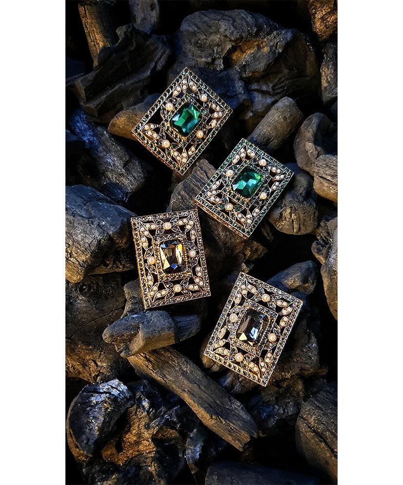 Maharani Pearl Necklace, Bracelet & Earring Set