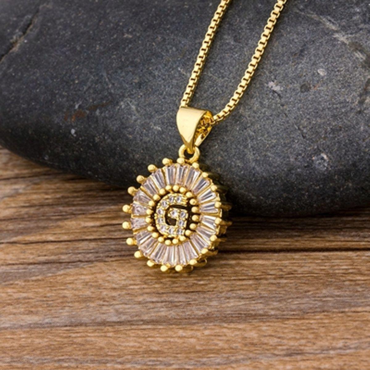 Initial Baguette Diamond Medallion 2-in-1 Watch Charm & Necklace