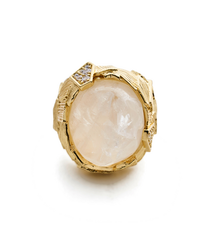 Jacqueline Crystal Quartz Cocktail Ring