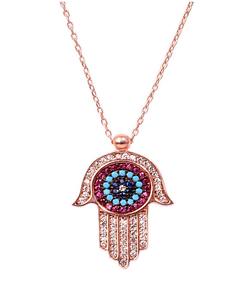 Bless Me Hamsa Necklace