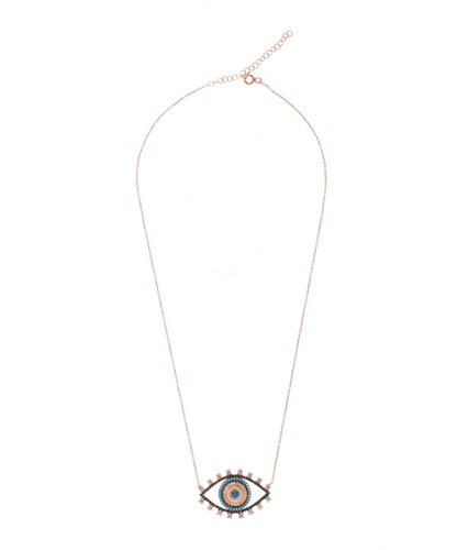 Diamond Third Eye Necklace