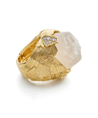 Jacqueline Crystal Quartz Cocktail Ring