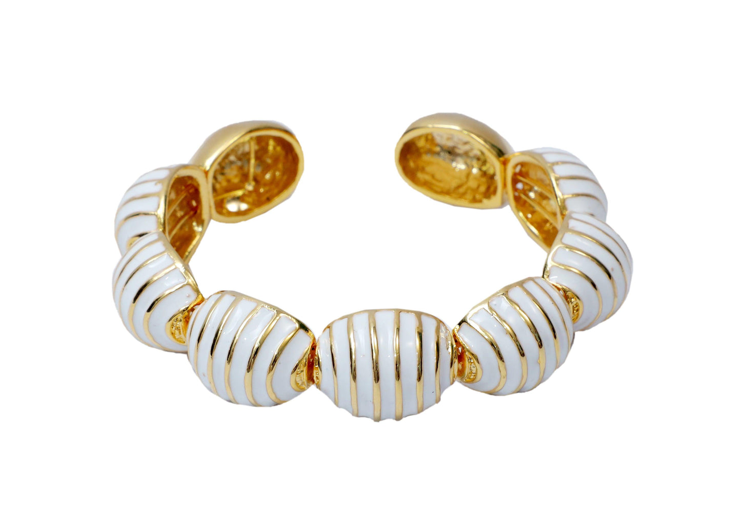 Sara Enamel Bangle Bracelet