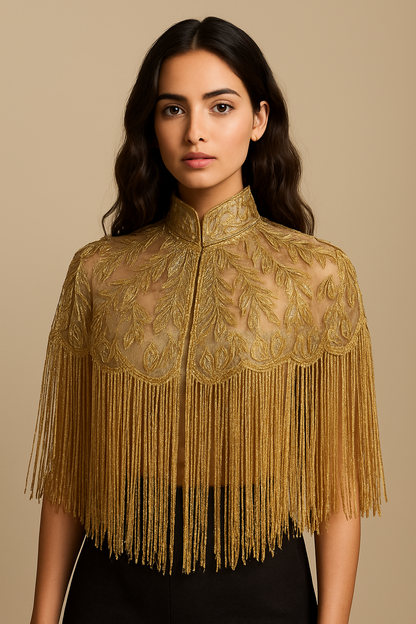 Golden Glare Sunset Cape