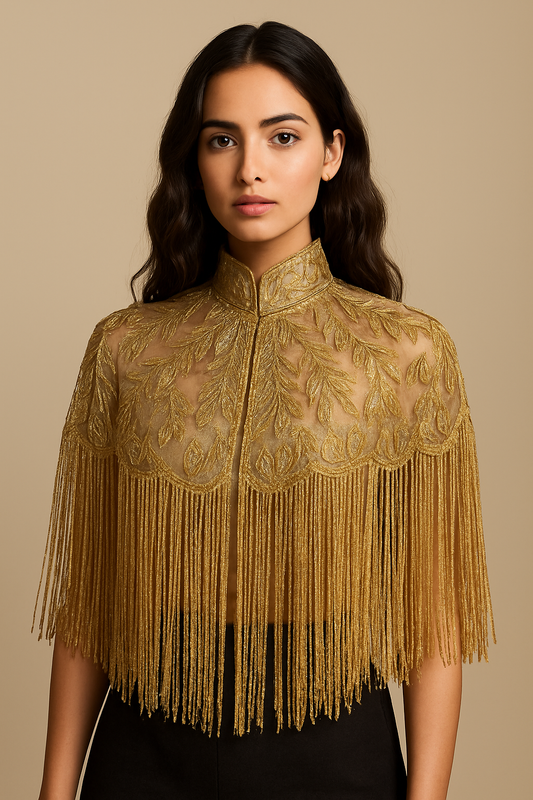 Golden Glare Sunset Cape