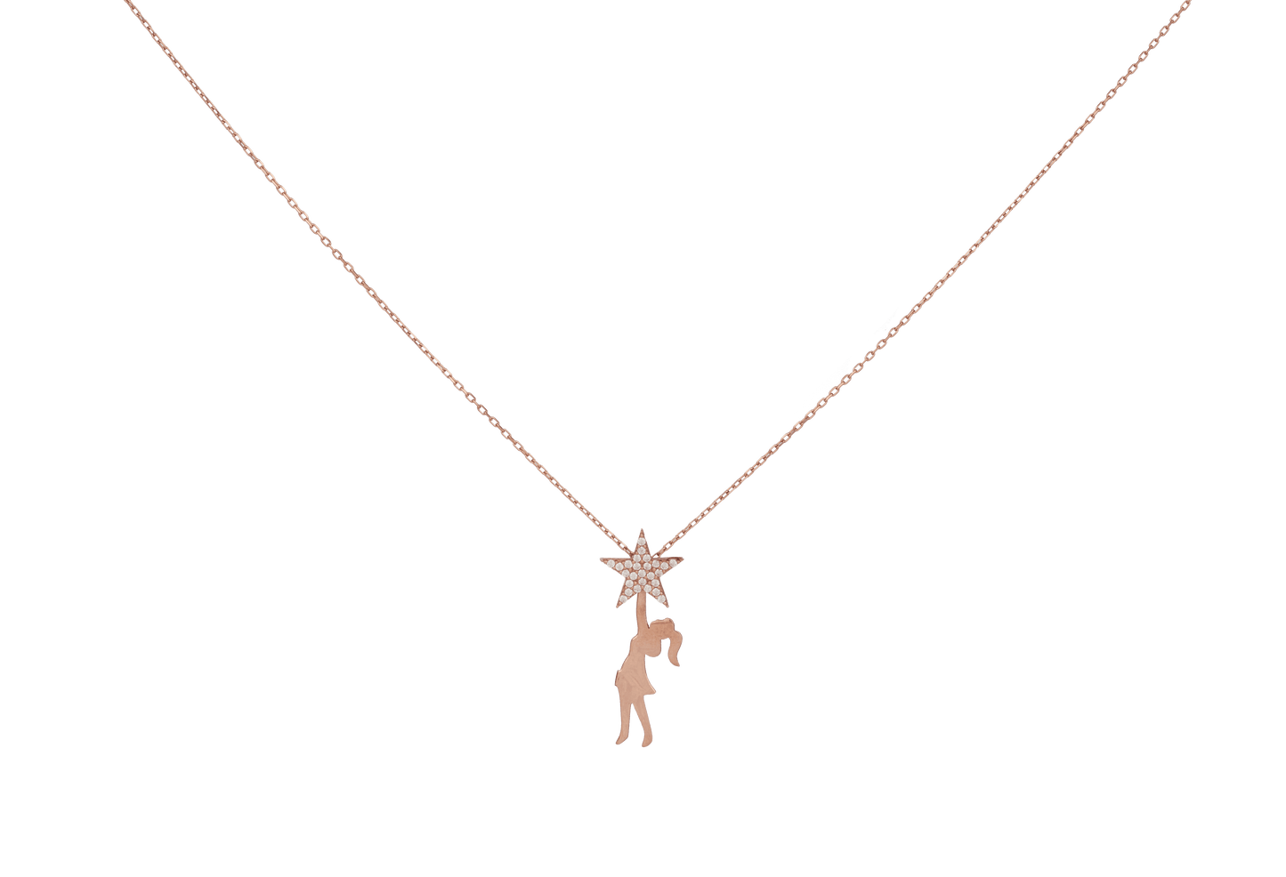 I Am A Star Woman Necklace