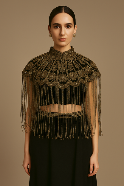 Jardin de Tuilleries Tassel Cape