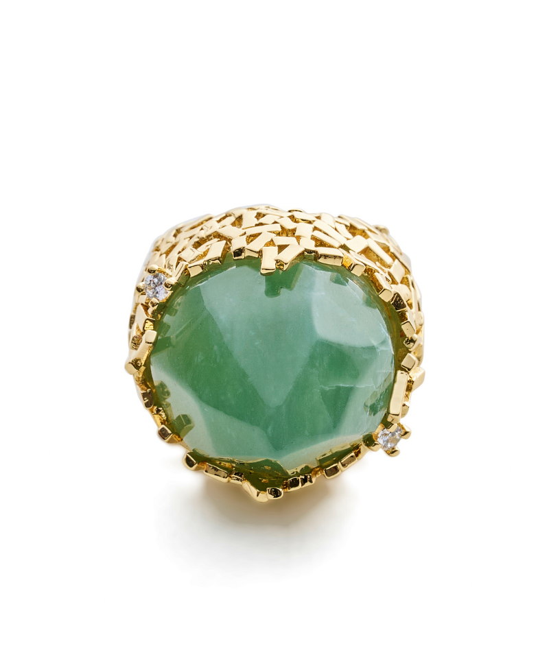 Madalena Futura Jade Cocktail Ring