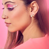 Trisha Crystal Pearl Earrings