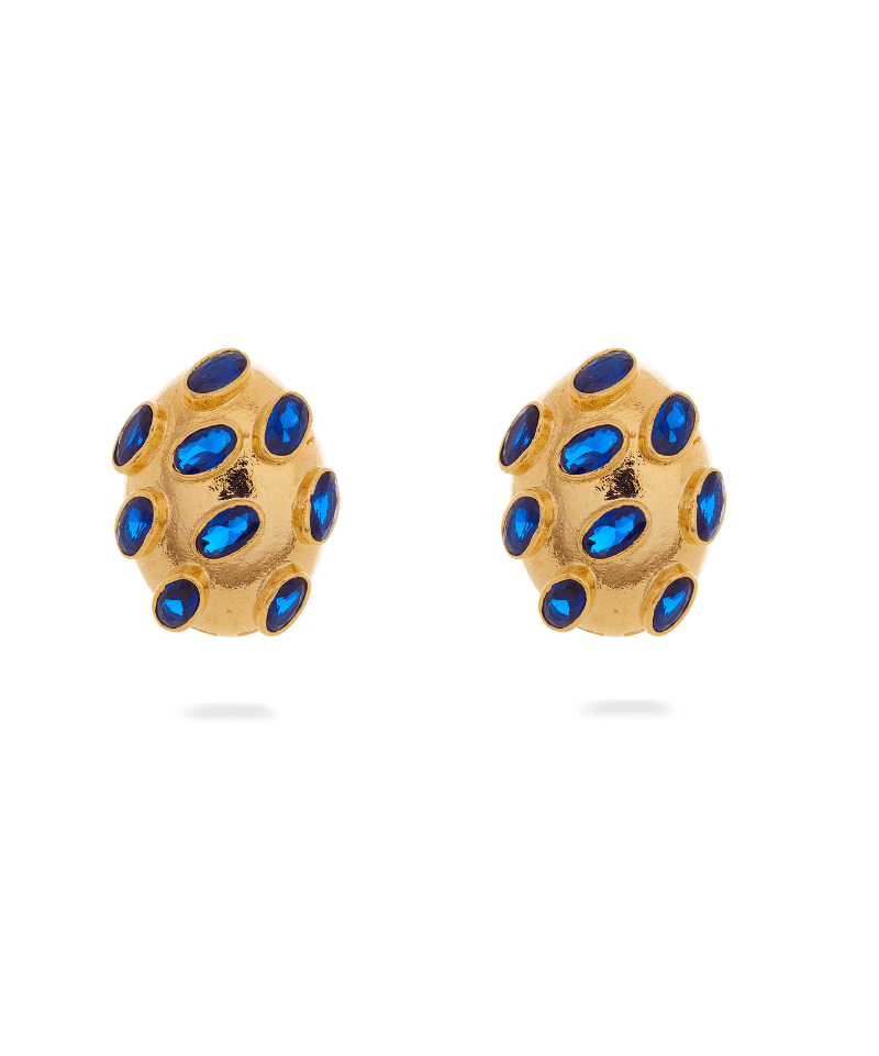 Polki Stone Stud Earring