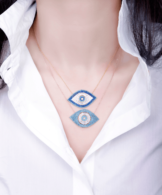 Elegant & Bold Third Eye Necklace - Bansri Mehta Design