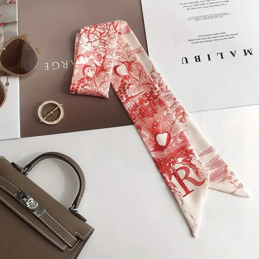 Initial Letter Scarf