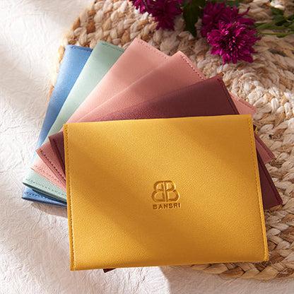 Initial Baguette 3D Letter Charm & Evil Eye Detachable Pendant Chain Necklace