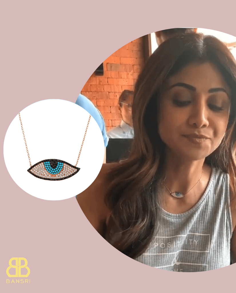 Sterling Silver Third Eye Necklace