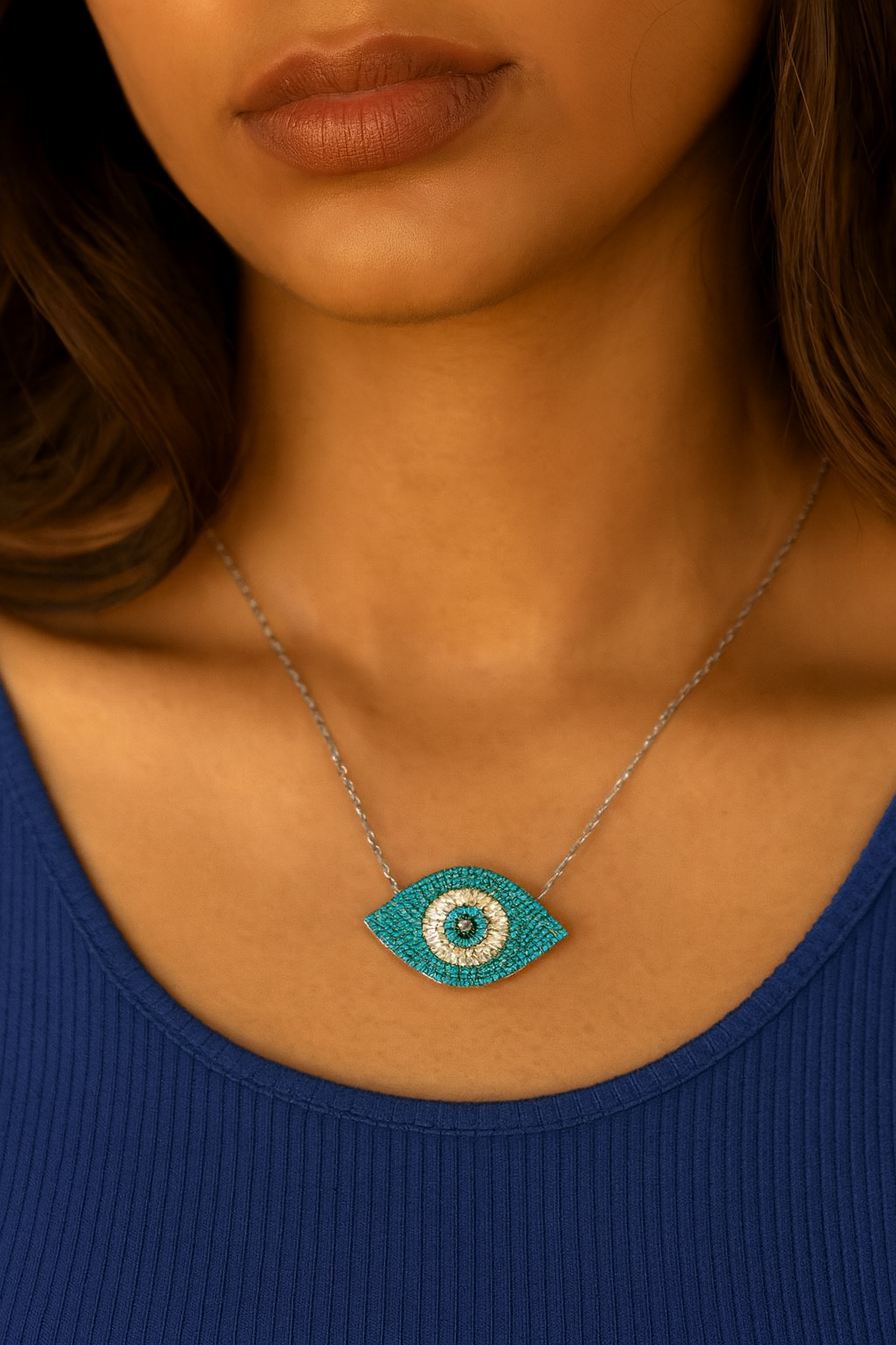 Elegant & Bold Third Eye Necklace