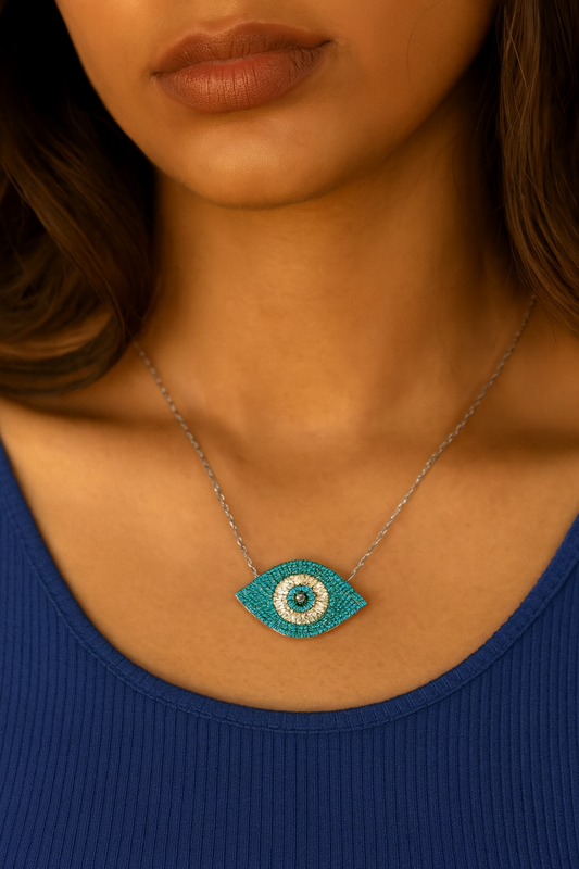 Elegant & Bold Third Eye Necklace