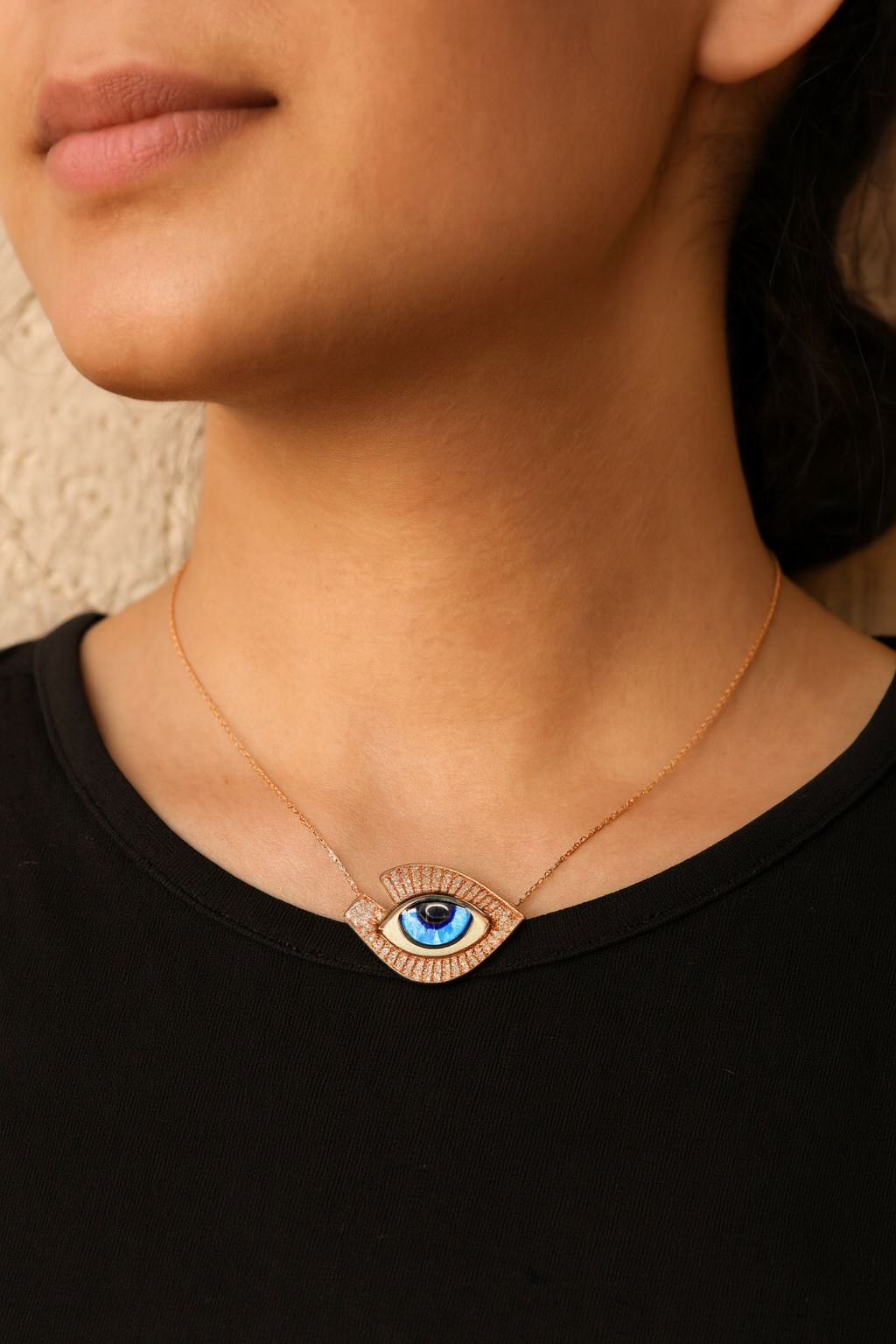 Gorgeous Glam Evil Eye Necklace