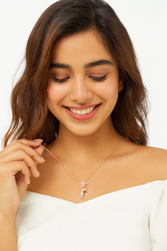 I Am A Star Woman Necklace