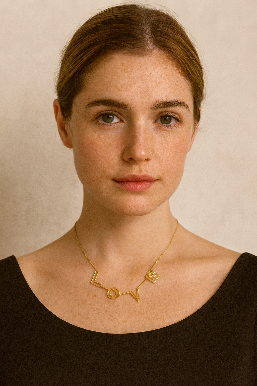 Love Link Collar Chain Necklace