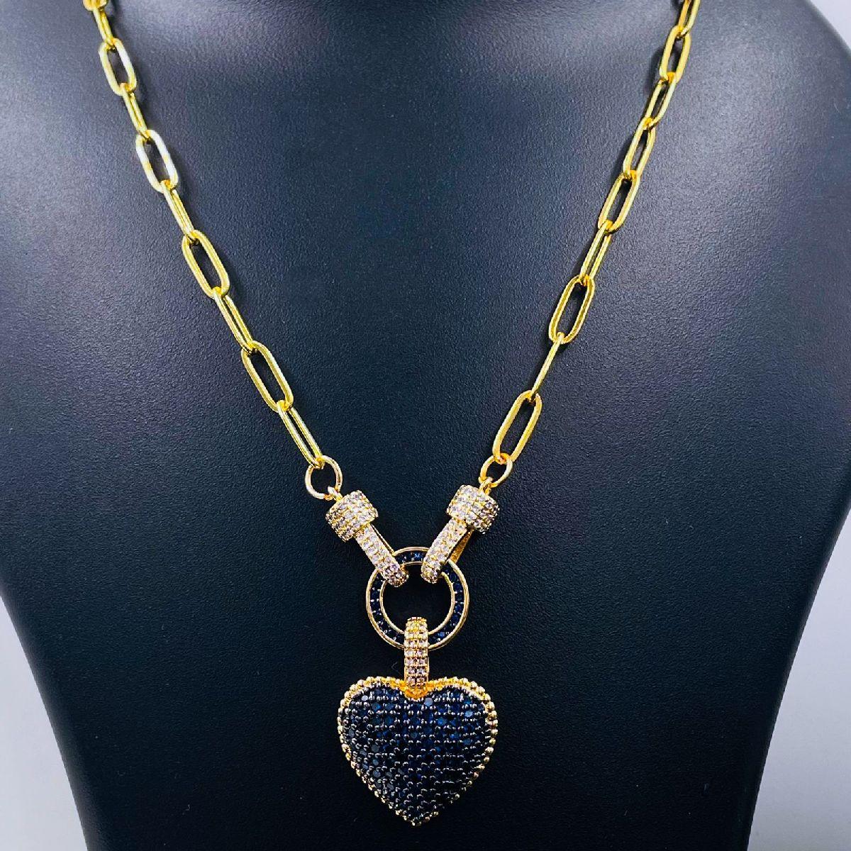 Linked Heart Necklace