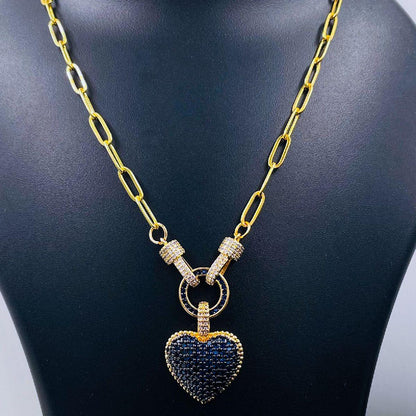 Linked Heart Necklace