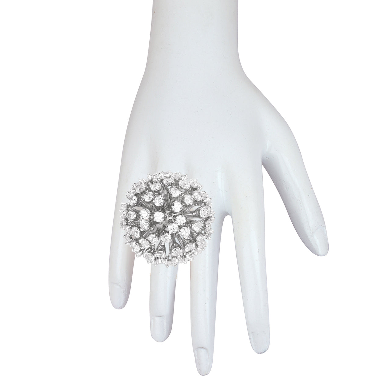 Glam Goddess Silver Ring - BANSRI                                                                 Jewelry Lounge