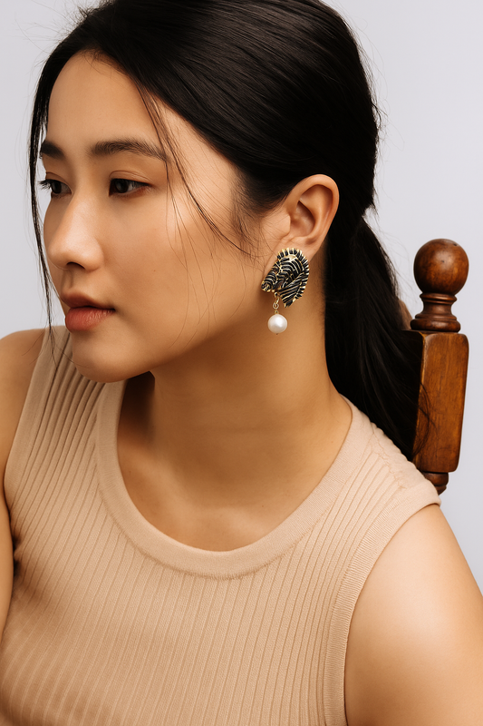 ST. James Zebra Earrings