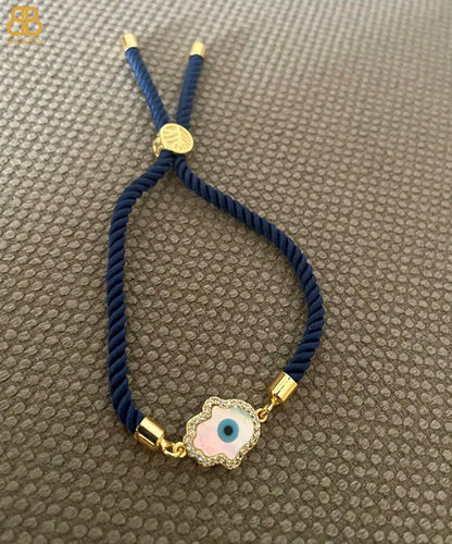 Hamsa Adjustable Cord Bracelet