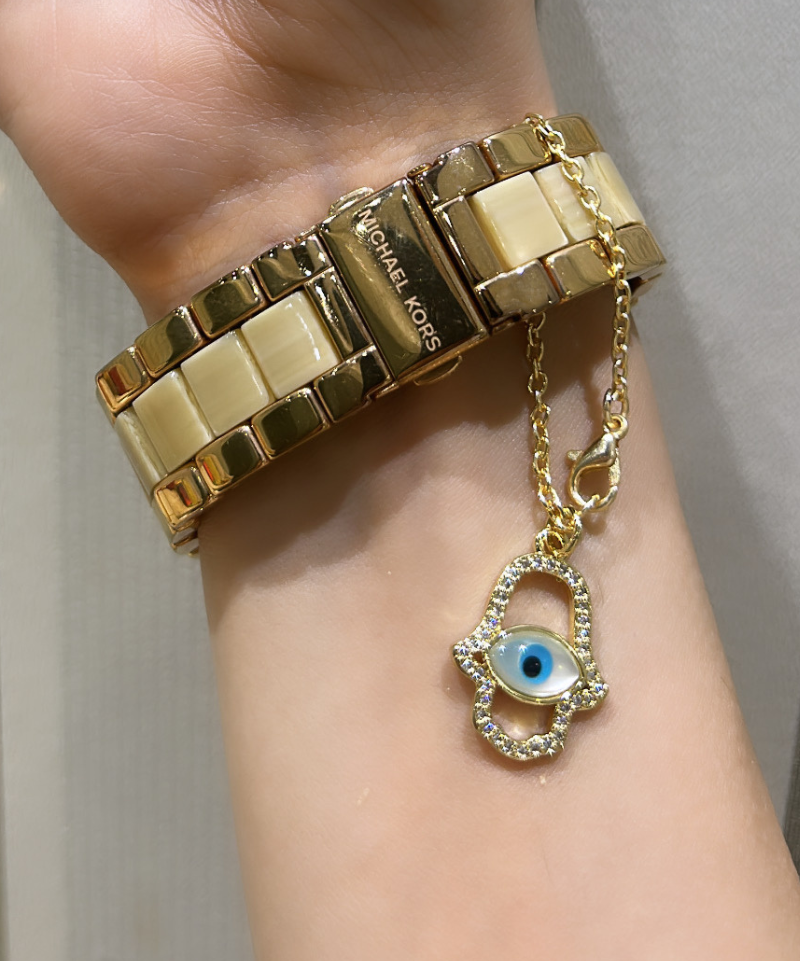 Mystic Eye Hamsa Guardian Watch Charm