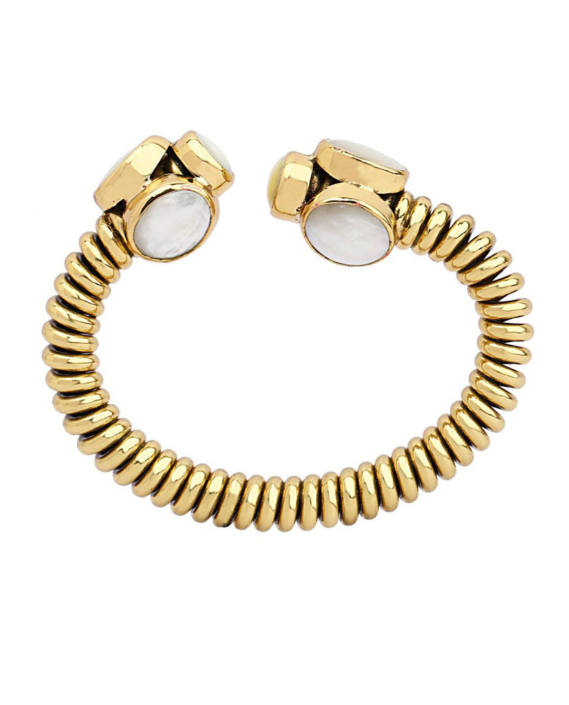 Samantha Coiled Bracelet - BANSRI                                                                 Jewelry Lounge