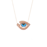 Gorgeous Glam Evil Eye Necklace