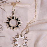 Sun Spoke Sunshine Necklace