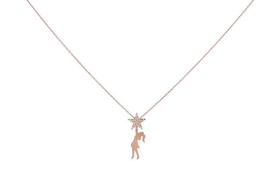 I Am A Star Woman Necklace
