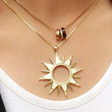 Sun Spoke Sunshine Necklace