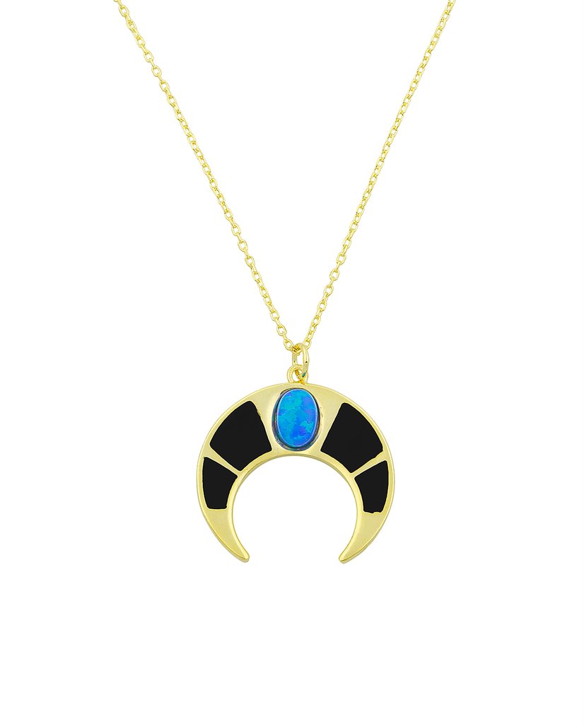 The Crescent's Eye Necklace