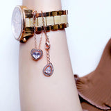 Pear Shape Solitaire Watch Charm