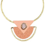 Aztec Collar Statement Necklace - BANSRI                                                                 Jewelry Lounge