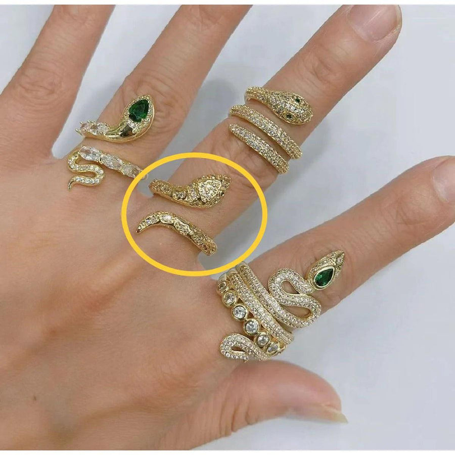 Serpent Twister Ring