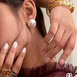 Imana Flexi Mesh Bracelet, Hoop Earrings & Ring Set