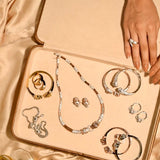 Le Panthera Collar Necklace, Bracelet & Earring Set